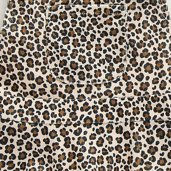 Little Lass Baby Girls Midi Animal Dress Set