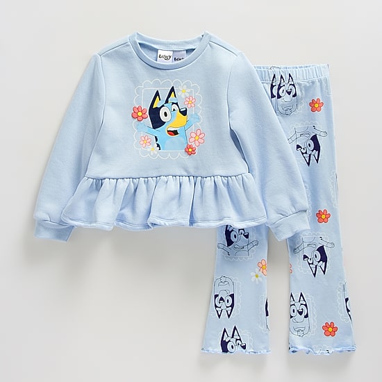 Toddler Girls Knit 2-pc. Bluey Legging Set