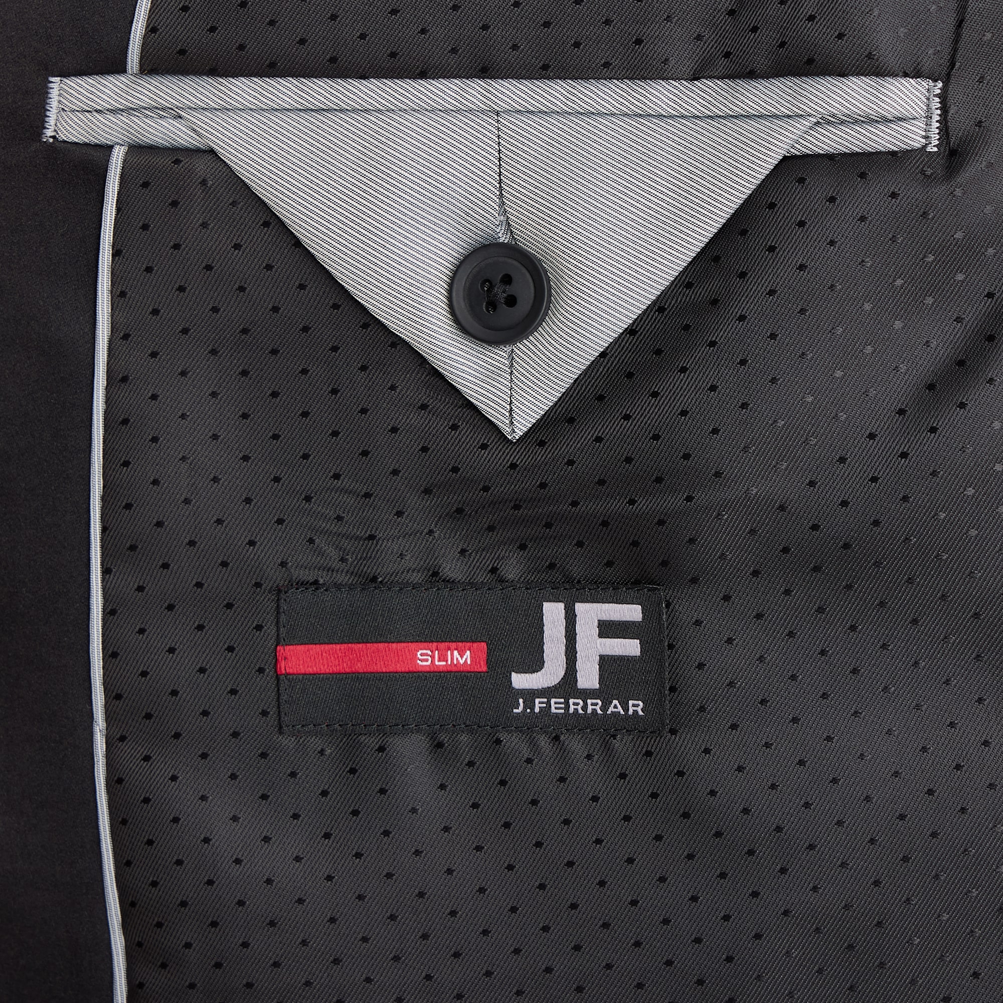 J. Ferrar Evening Edition Mens Floral Slim Fit Tuxedo Jacket