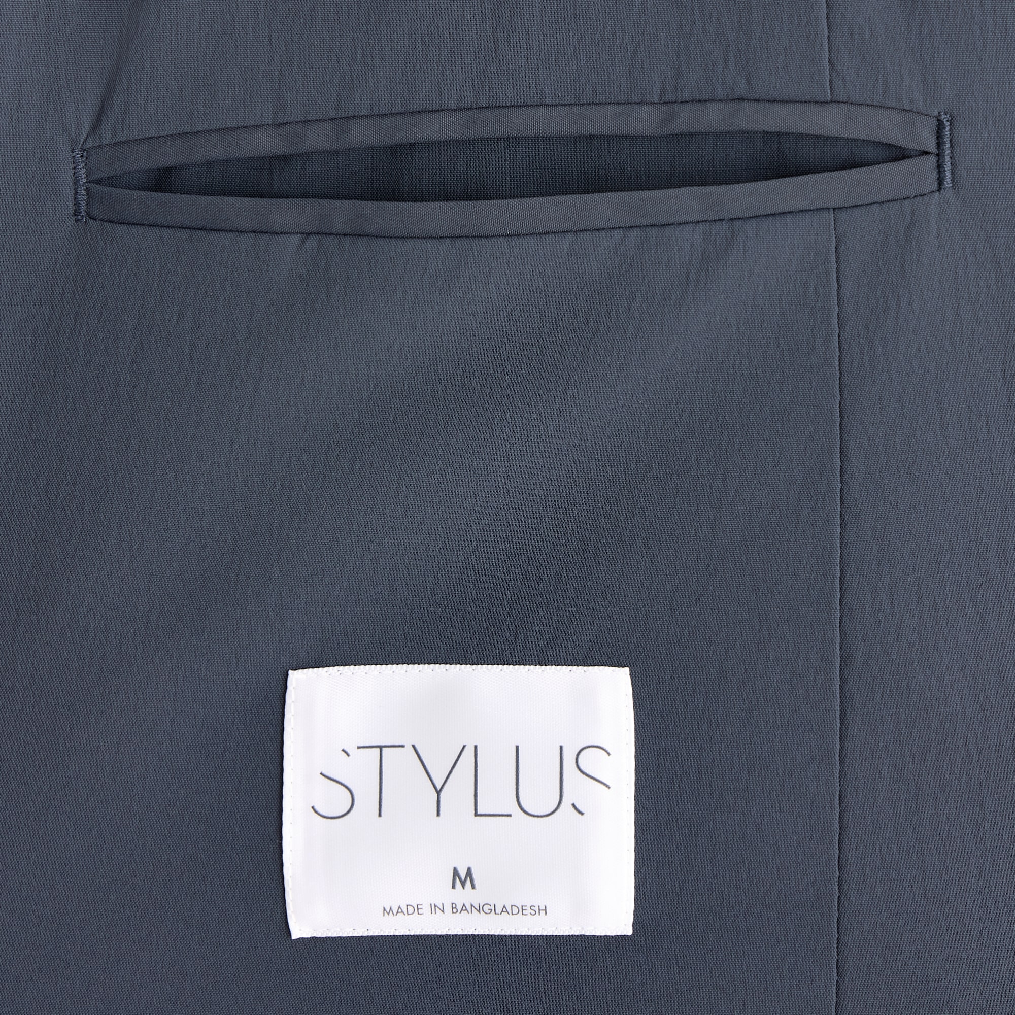 Stylus Mens Double Breasted Regular Fit Blazer