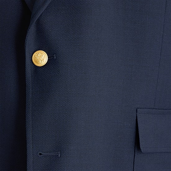Stafford Signature Hopsack Mens Big and Tall Classic Fit Blazer