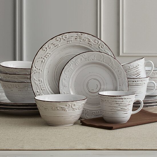 Pfaltzgraff Trellis 16-pc. Stoneware Dinnerware Set