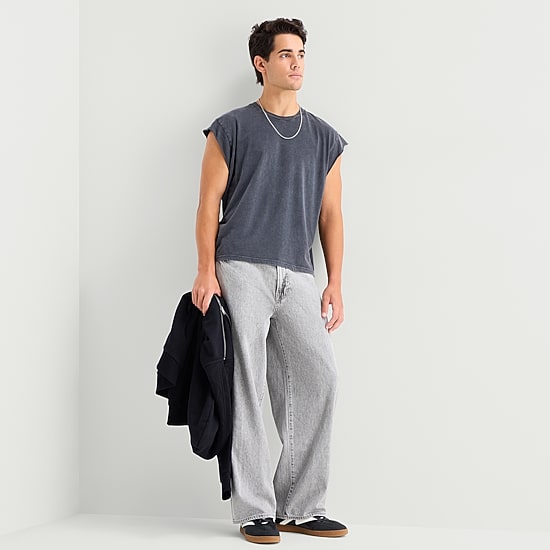 Arizona Mens Super Baggy Fit Jean
