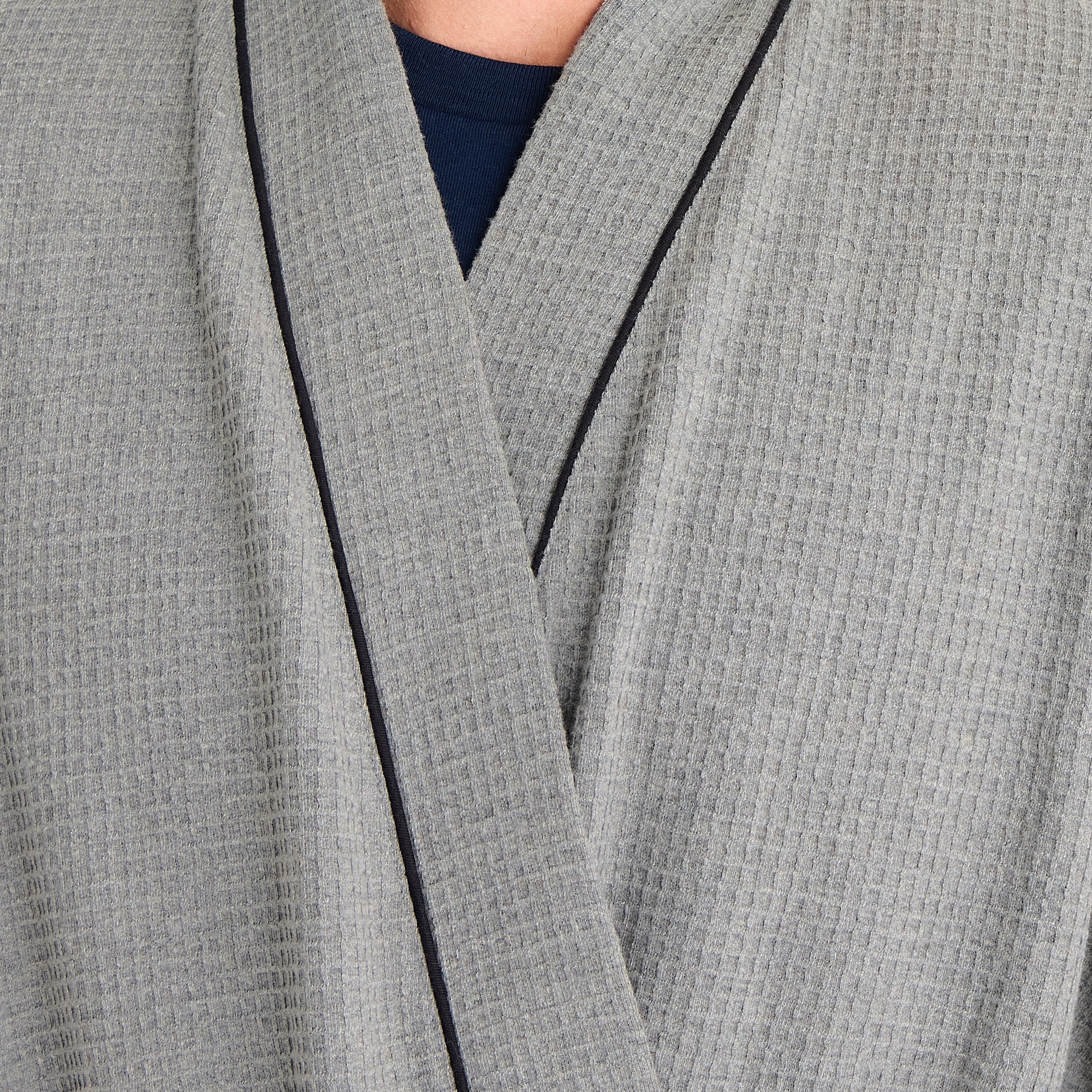 Stafford Waffle One Size Mens Big Waffle Long Sleeve Long Length Robe