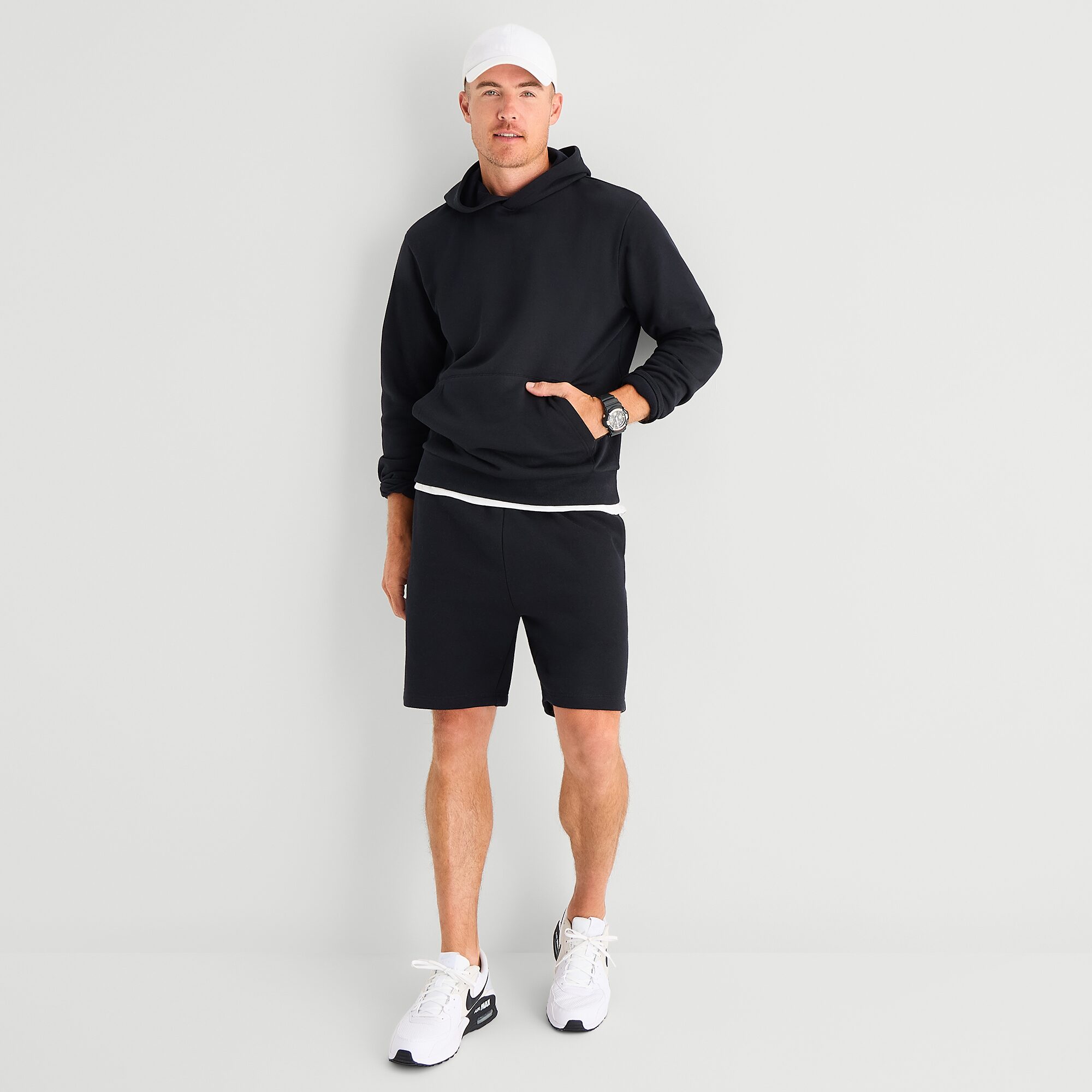 Xersion Mens Long Sleeve Fleece Active Hoodie