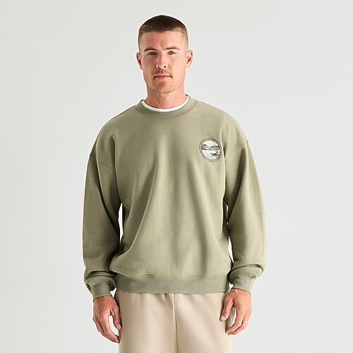 Xersion Mens Hooded Long Sleeve Sweatshirt In Green