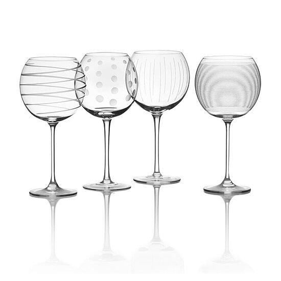 Mikasa® Cheers Set of 4 Balloon Goblets