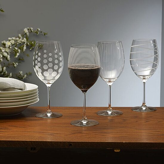 Mikasa® Cheers Set of 4 Red Wine Glasses