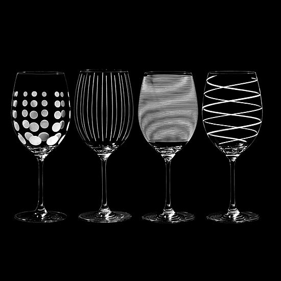 Mikasa® Cheers Set of 4 Red Wine Glasses