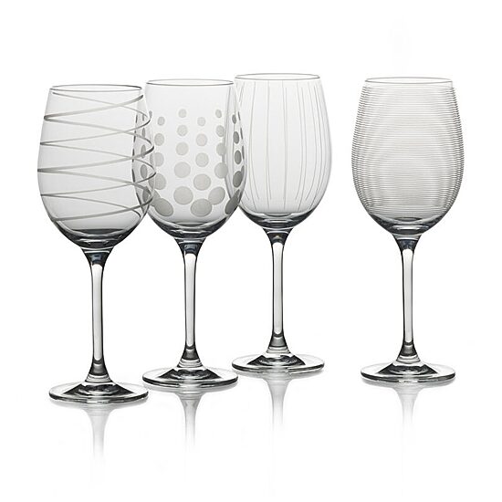 Mikasa® Cheers Set of 4 White Wine Glasses