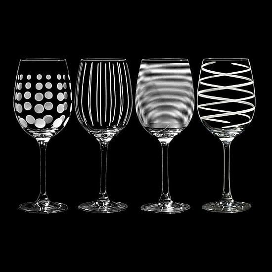 Mikasa® Cheers Set of 4 White Wine Glasses