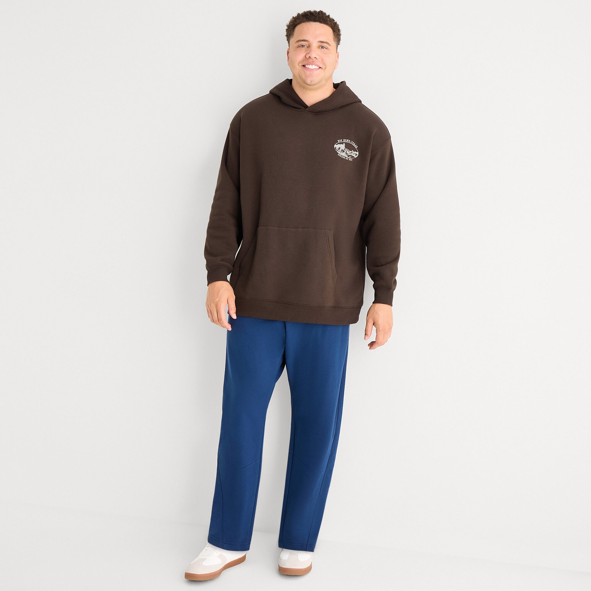 Xersion Mens Long Sleeve Active Big and Tall Hoodie