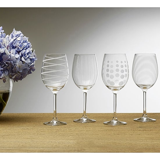 Mikasa® Cheers Set of 4 White Wine Glasses