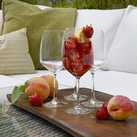 Mikasa Melody 4-pc. Red Wine Glasses
