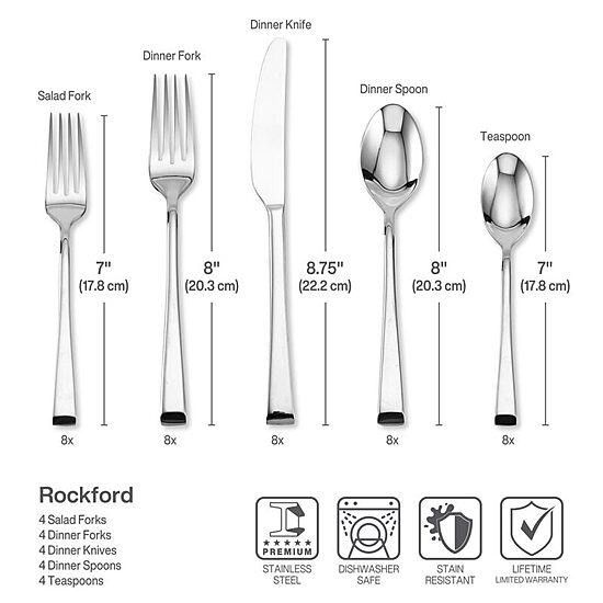 Mikasa® Rockford 20-pc. Flatware Set