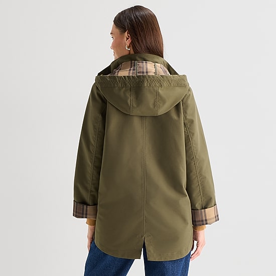 Gallery Womens Hooded Midweight Raincoat