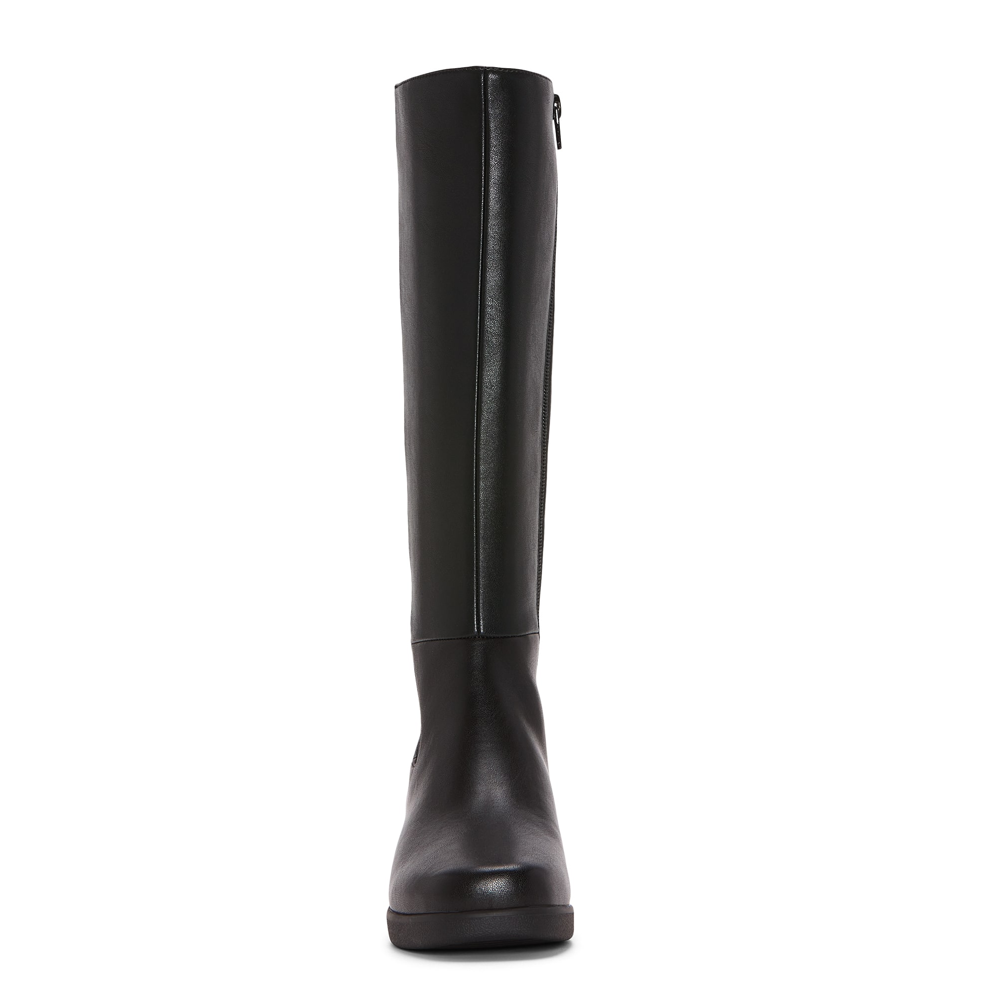 east 5th Womens Glassel Wedge Heel Riding Boots