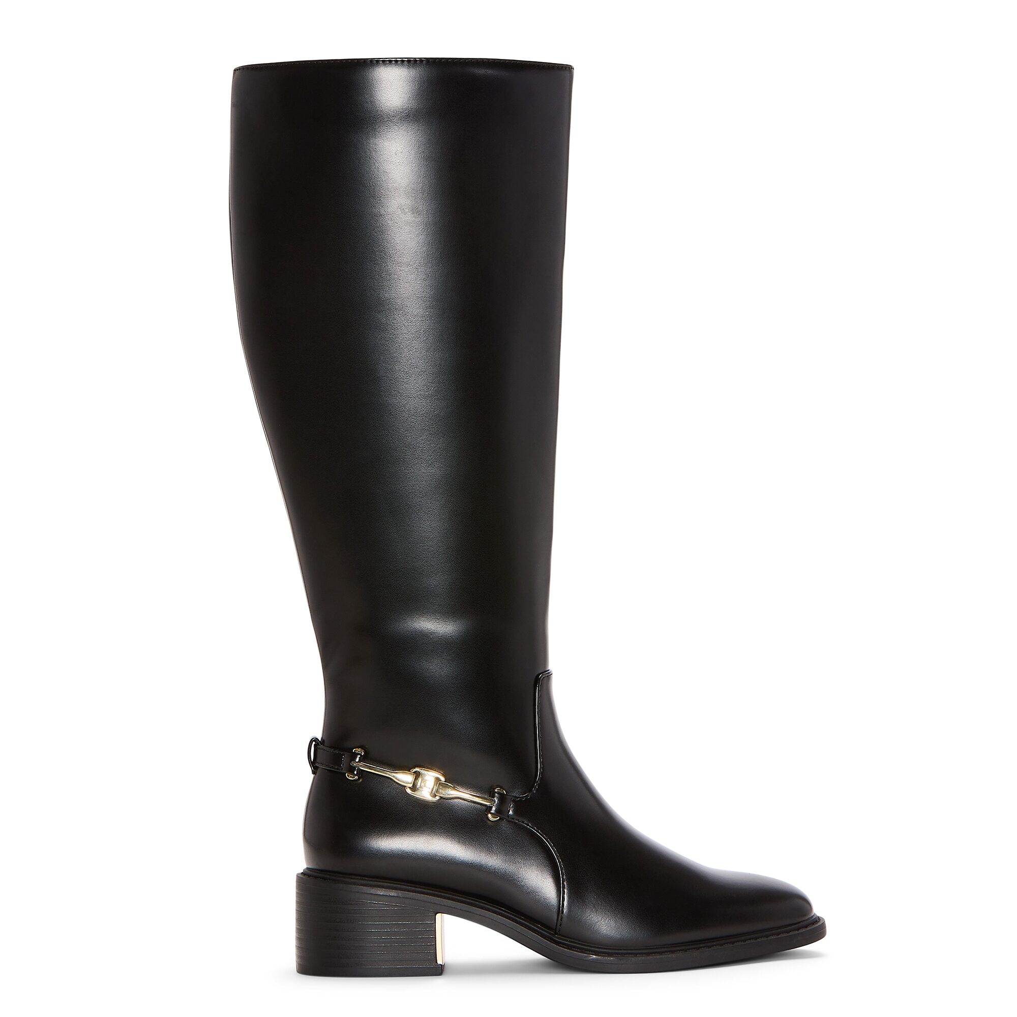 Liz Claiborne Womens Thane Block Heel Riding Boots