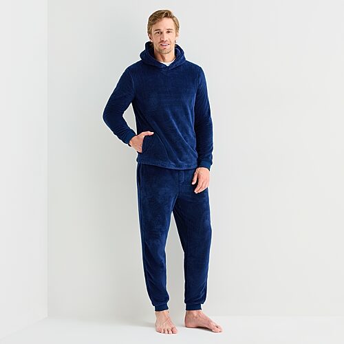 St. John's Bay Mens Pajama Pants In Blue