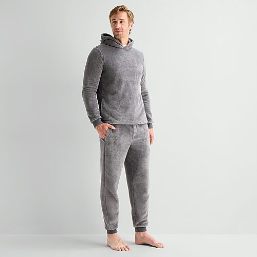 St. John's Bay Mens Pajama Pants In Gray