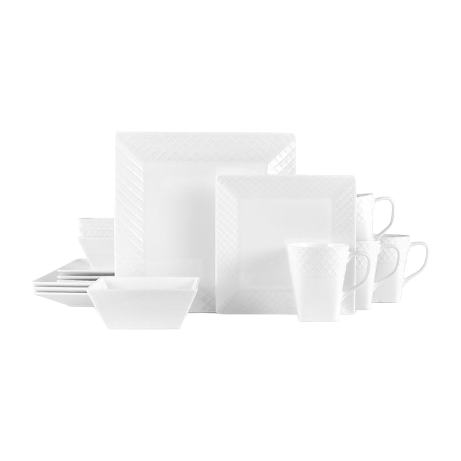 Mikasa Trellis 16-pc. Bone China Dinnerware Set