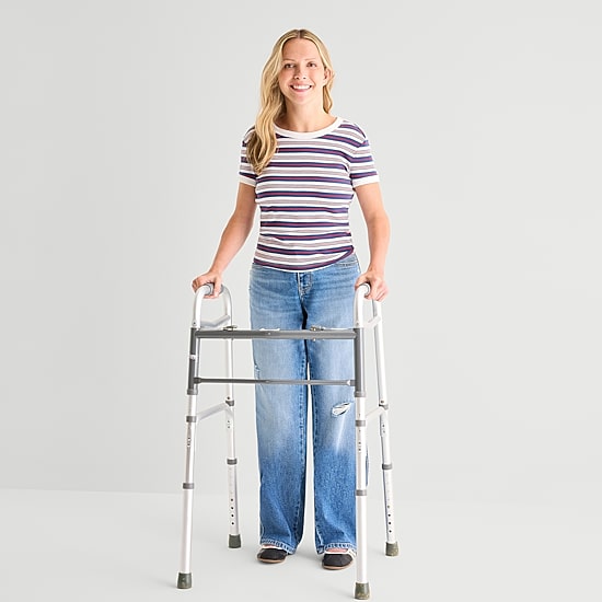Arizona Womens Juniors Low Rise Adaptive Easy-on + Easy-off Straight Leg Jean