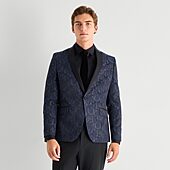 スーツ・フォーマル・ドレス Ameri FLOWER JACQUARD STRAIGHT DRESS J. Ferrar Evening Edition Mens Floral Stretch Fabric Slim Fit