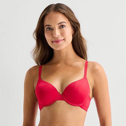 Ambrielle Demi Bra In Red