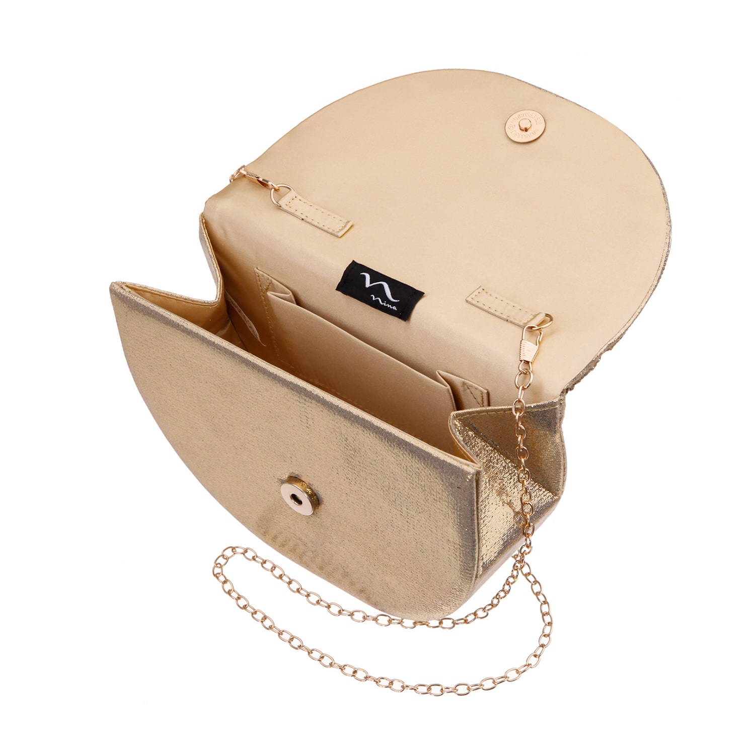 N By Nina Kylo Crystal Flap/Handle Evening Bag