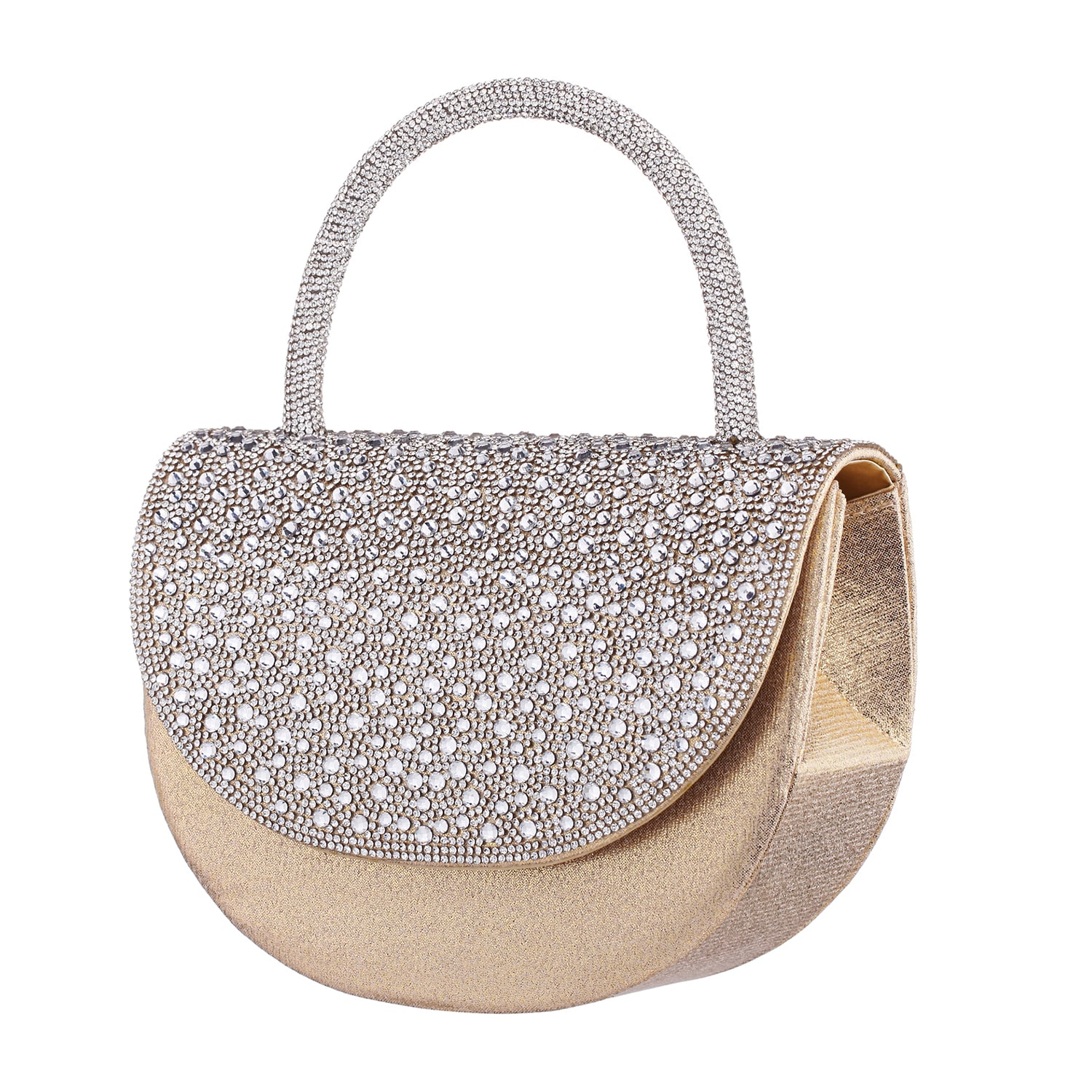 N By Nina Kylo Crystal Flap/Handle Evening Bag