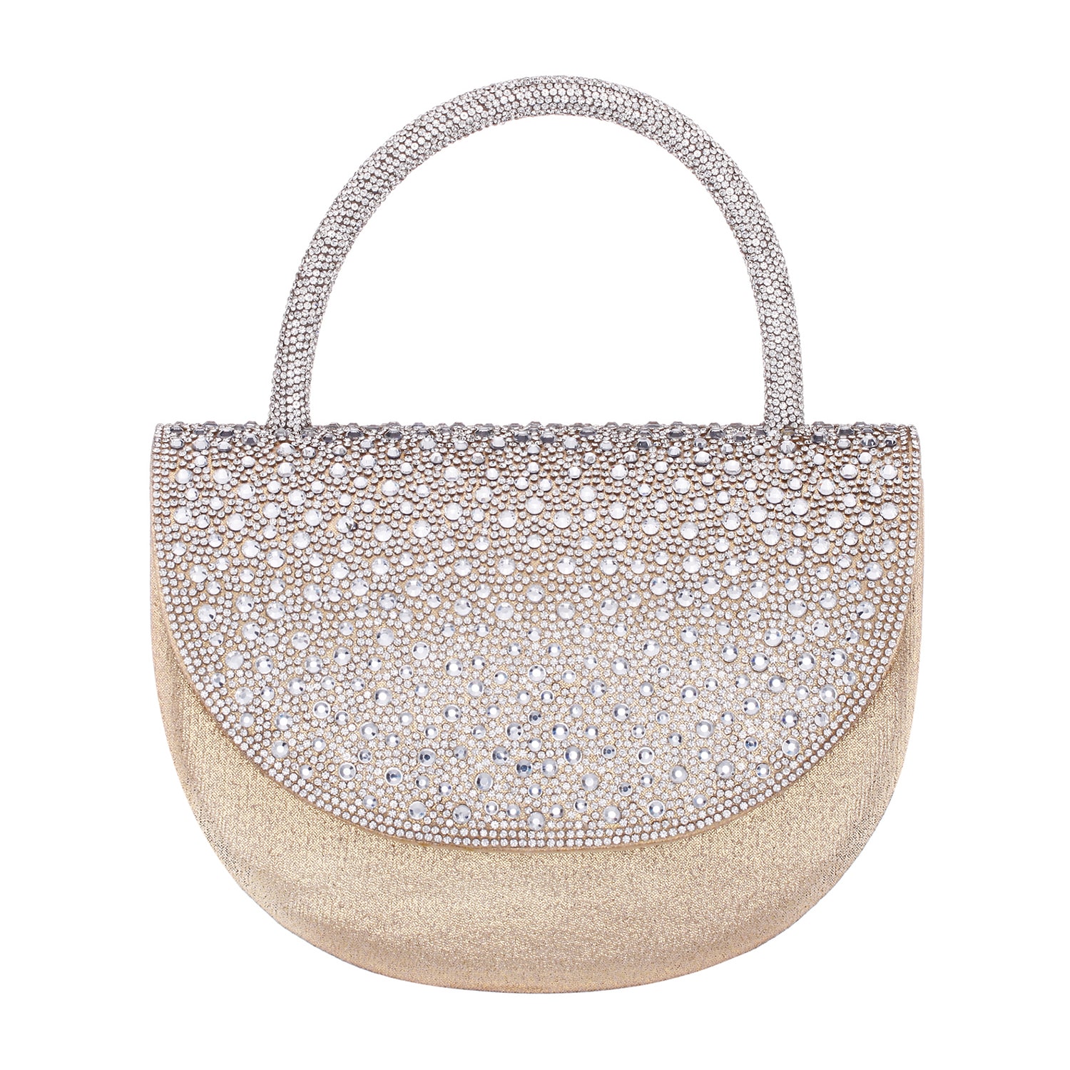 N By Nina Kylo Crystal Flap/Handle Evening Bag