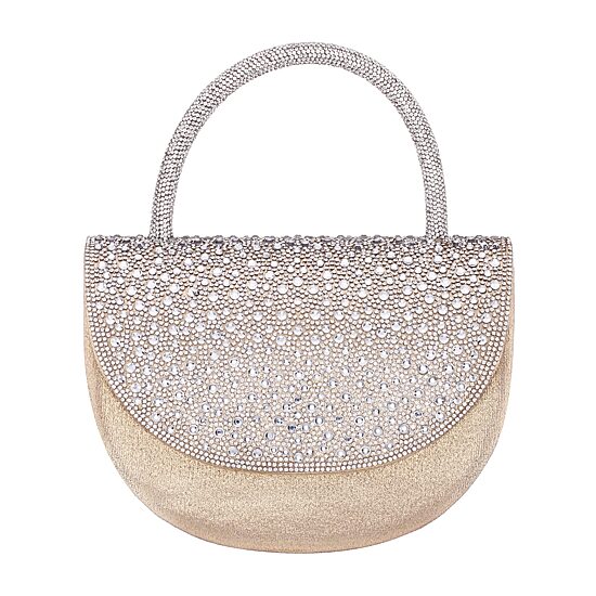 N By Nina Kylo Crystal Flap/Handle Evening Bag
