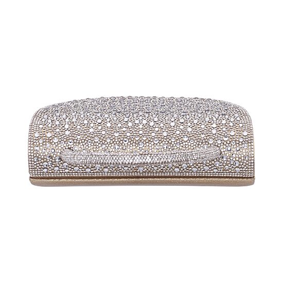 N By Nina Kylo Crystal Flap/Handle Evening Bag