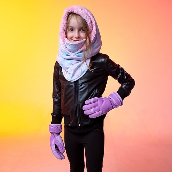 WinterProof C40 Insulation, Suregrip Palm Big Kid Girls Gloves