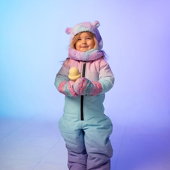WinterProof Easy On Vertical Velcro Opening, Suregrip Palm Toddler Girls Mittens