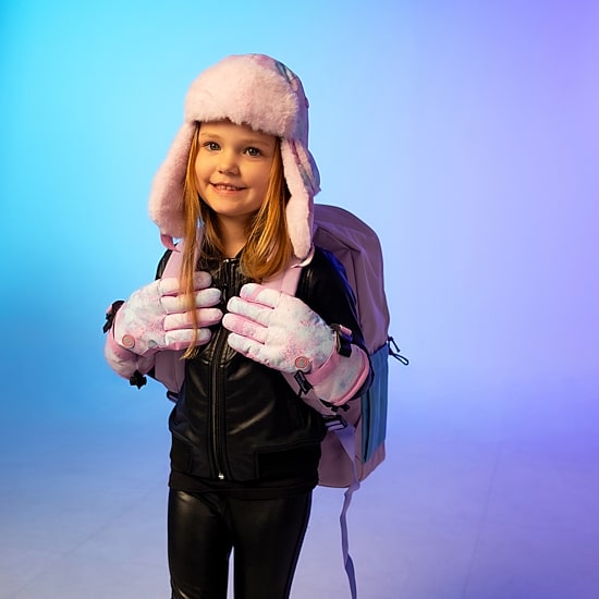 WinterProof C40 Insulation, Suregrip Palm Big Kid Girls Gloves
