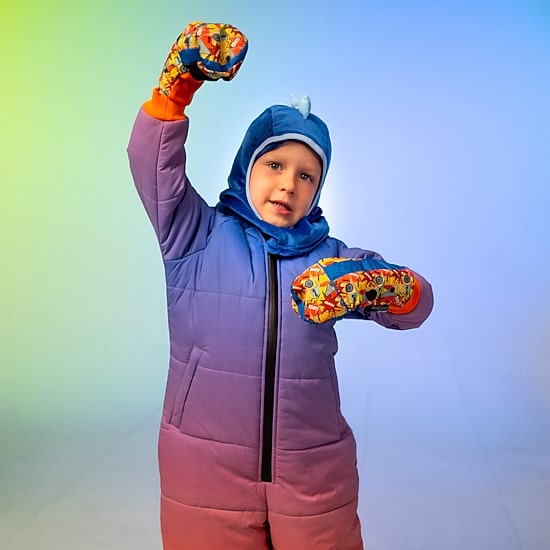 WinterProof Easy On Vertical Velcro Opening, Suregrip Palm Toddler Boys Mittens
