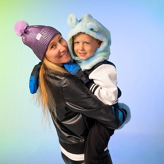 WinterProof Puffer Style Extra Filling For Warmth Toddler Boys Mittens