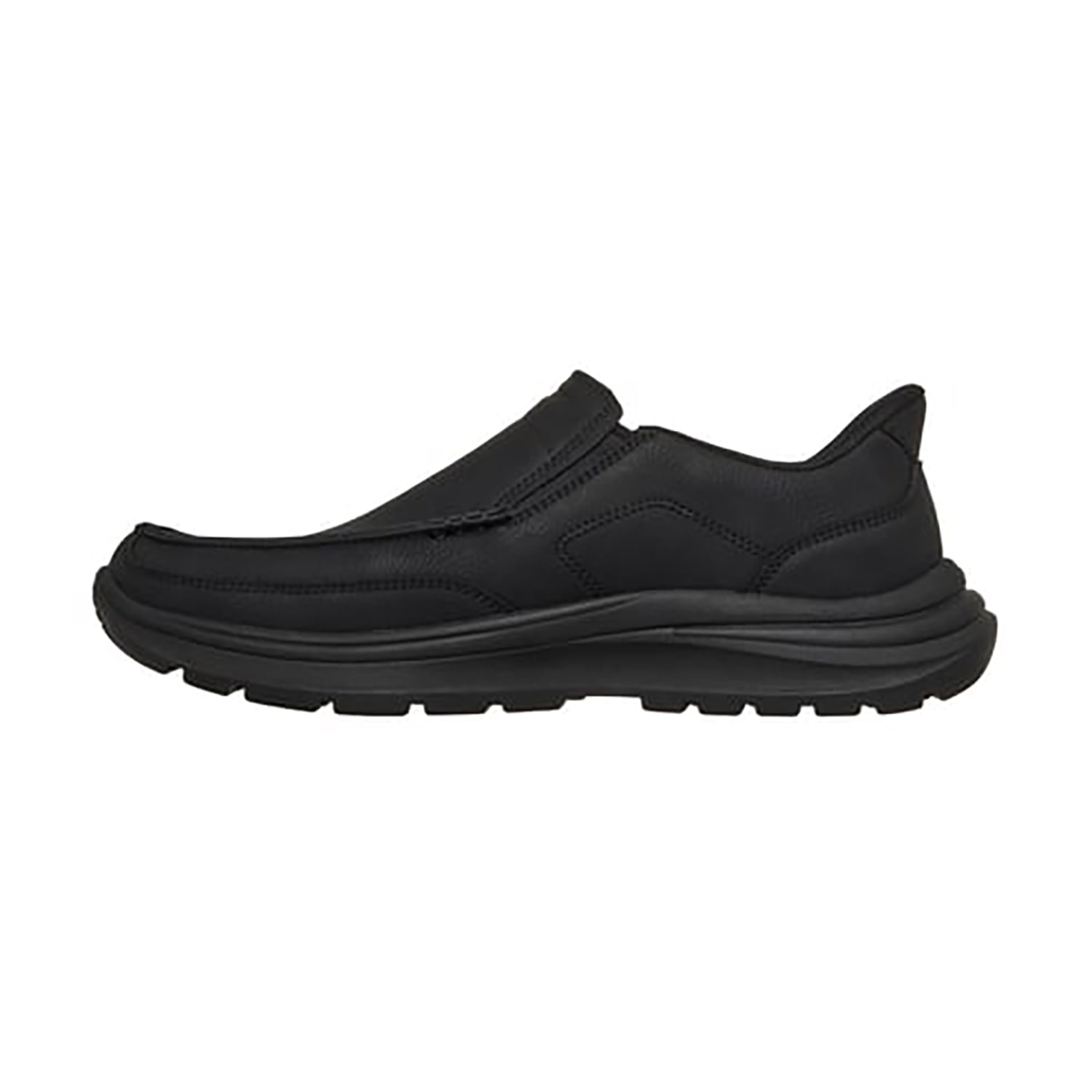 Skechers Arch Fit Superior Mantis Mens Moc Closed Toe Slip-On Shoe