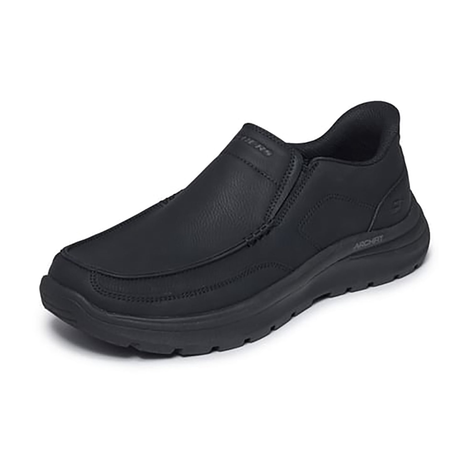 Skechers Arch Fit Superior Mantis Mens Moc Closed Toe Slip-On Shoe