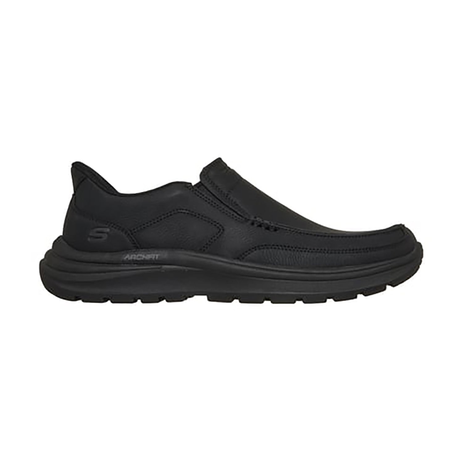 Skechers Arch Fit Superior Mantis Mens Moc Closed Toe Slip-On Shoe