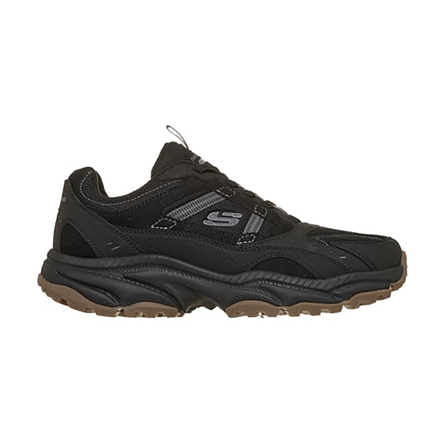 Skechers Vigor At Three Corners Mens Slip-On Walking Shoes Wide Width