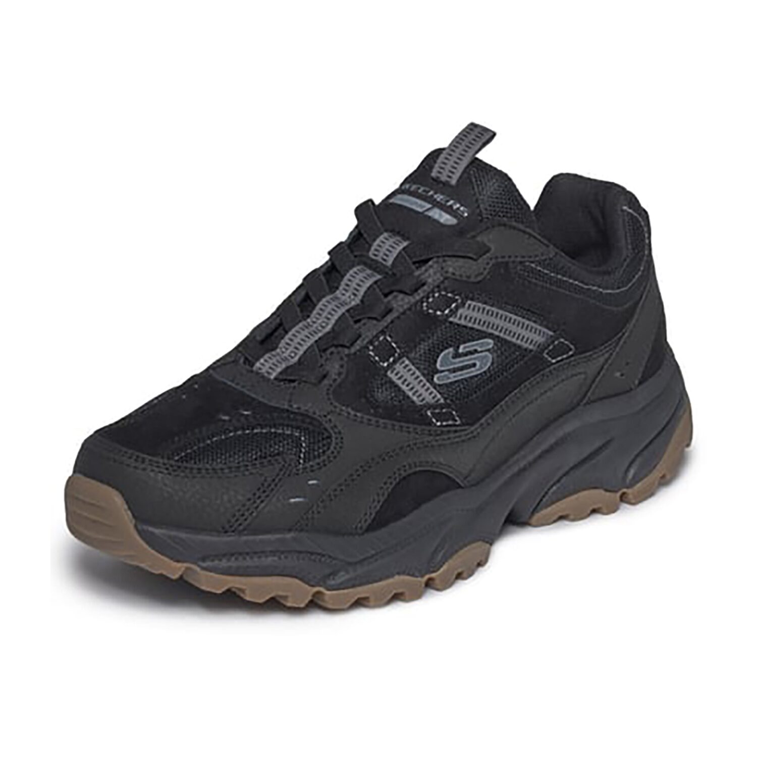 Skechers Vigor At Three Corners Mens Slip-On Walking Shoes Wide Width