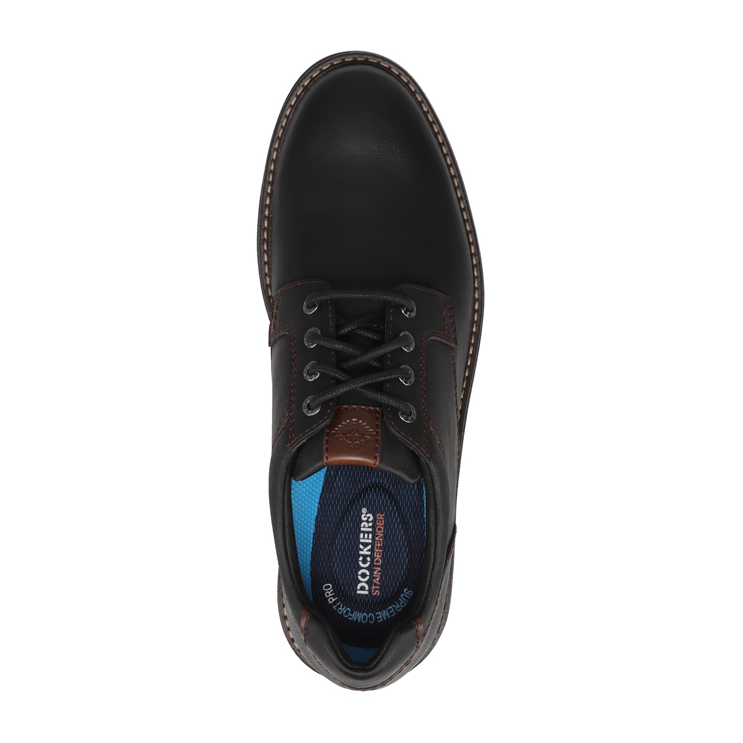Dockers Gallagher Mens Round Closed Toe Oxford Shoes