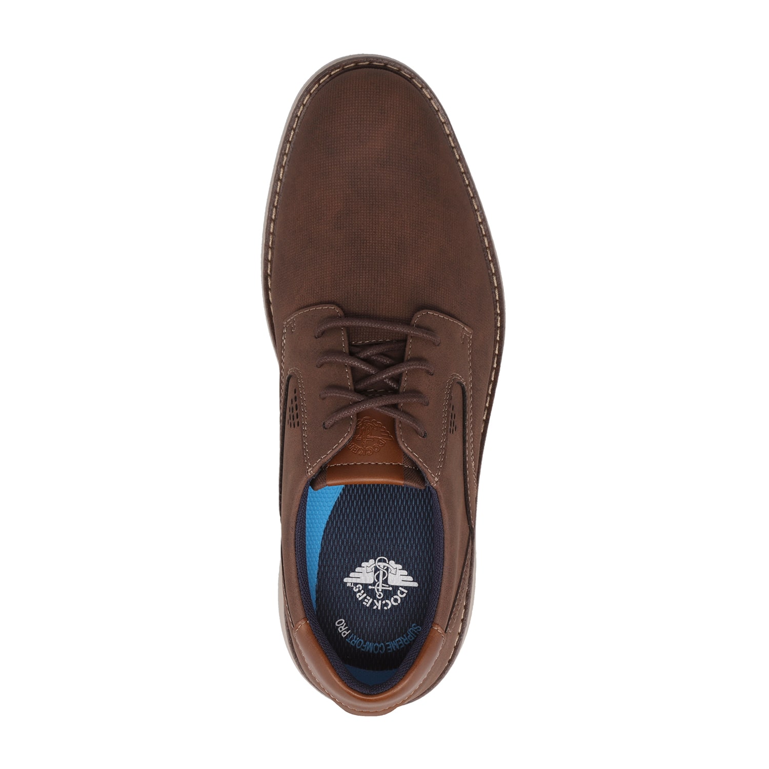 Dockers Murdoch Mens Round Closed Toe Oxford Shoes