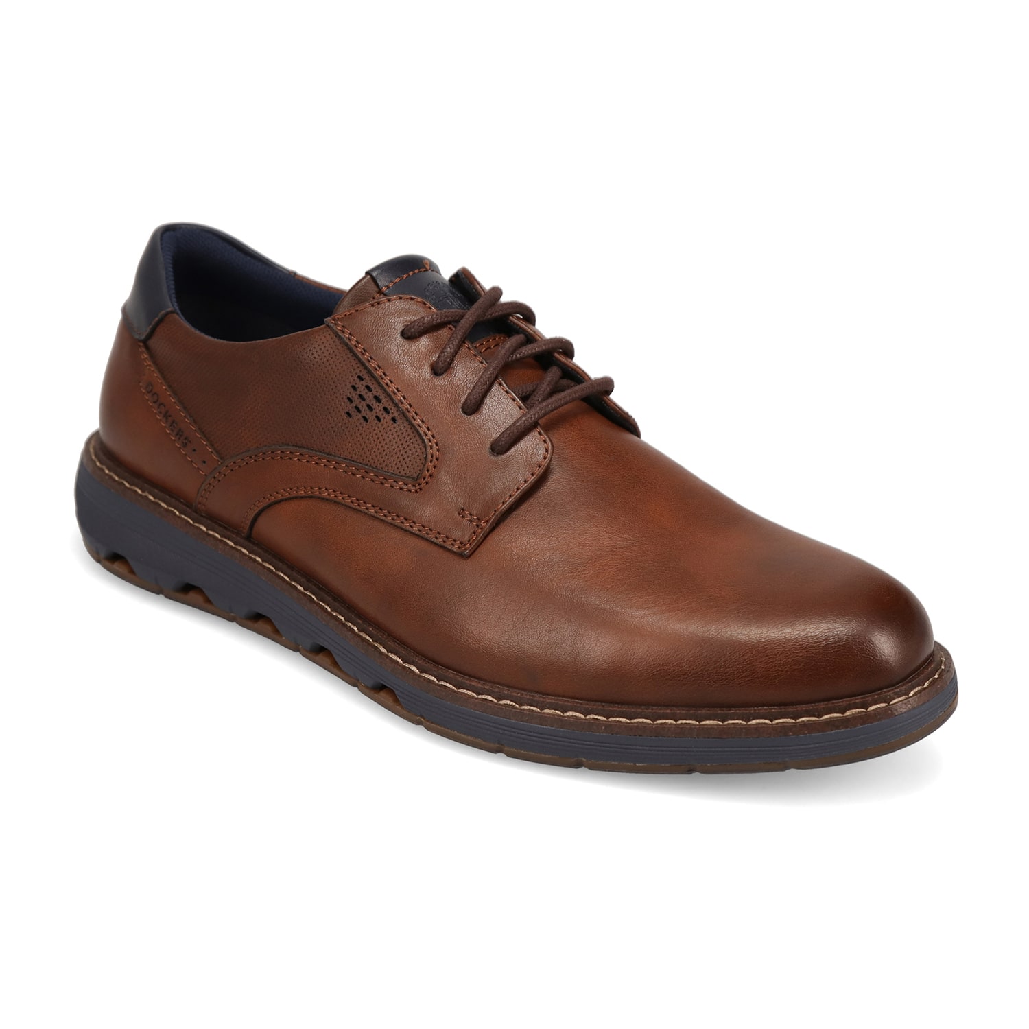 Dockers Mateo Mens Round Closed Toe Oxford Shoes