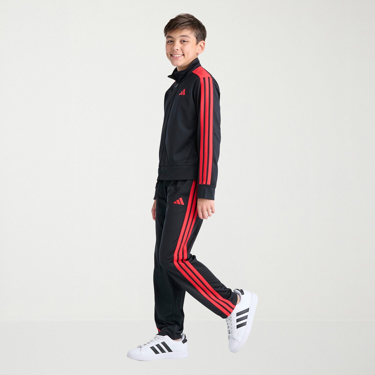adidas Big Kid Boys Logo 2-pc. Track Suit