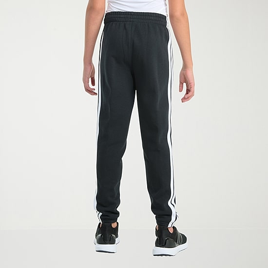 adidas Big Kid Boys Drawstring Waist Tapered Regular Fit Jogger Pant