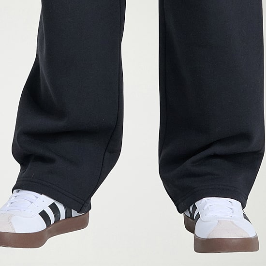 adidas Big Kid Boys Mid Rise Straight Regular Fit Fleece Pull-On Pant