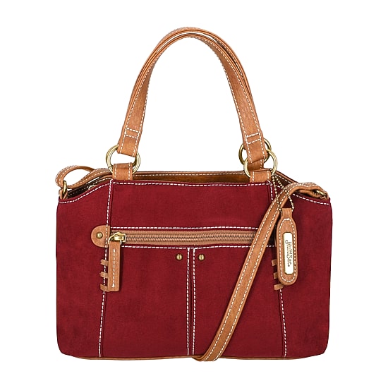 Multi Sac Faux Suede Olivia Satchel